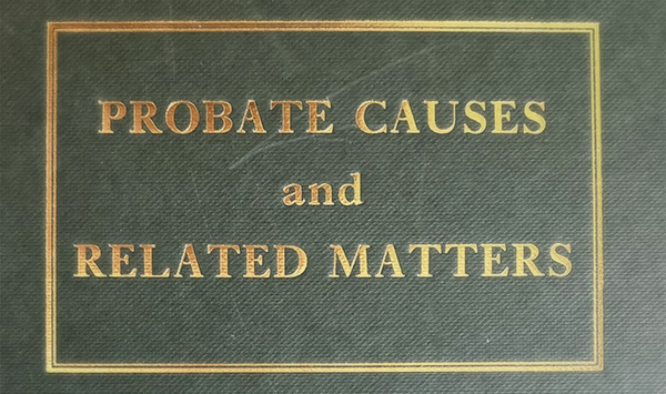 Probate and related matters